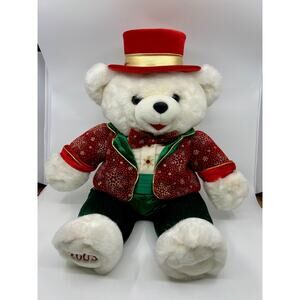 2003 Snowflake Teddy Bear Friend Series Vintage Dan Dee Christmas Stuffed Plush